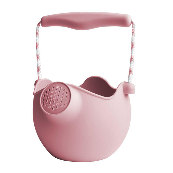 Zložljiva silikonska kanglica Scrunch, roza barva – slika 3