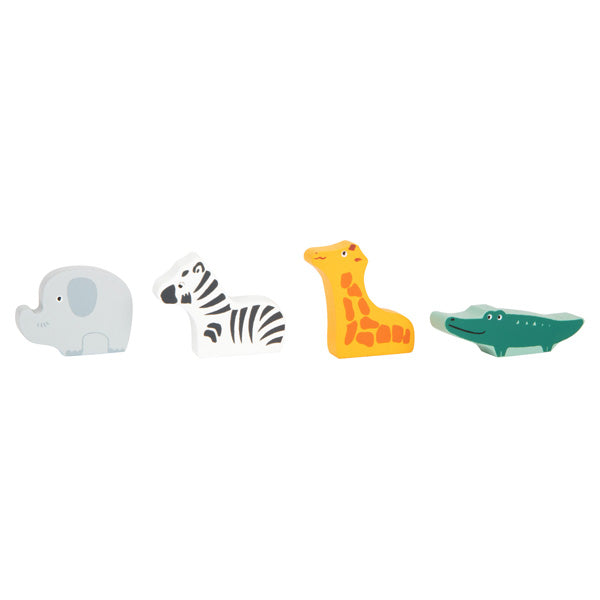 Lesena igra Človek ne jezi se s safari živalmi Small foot – slika 3
