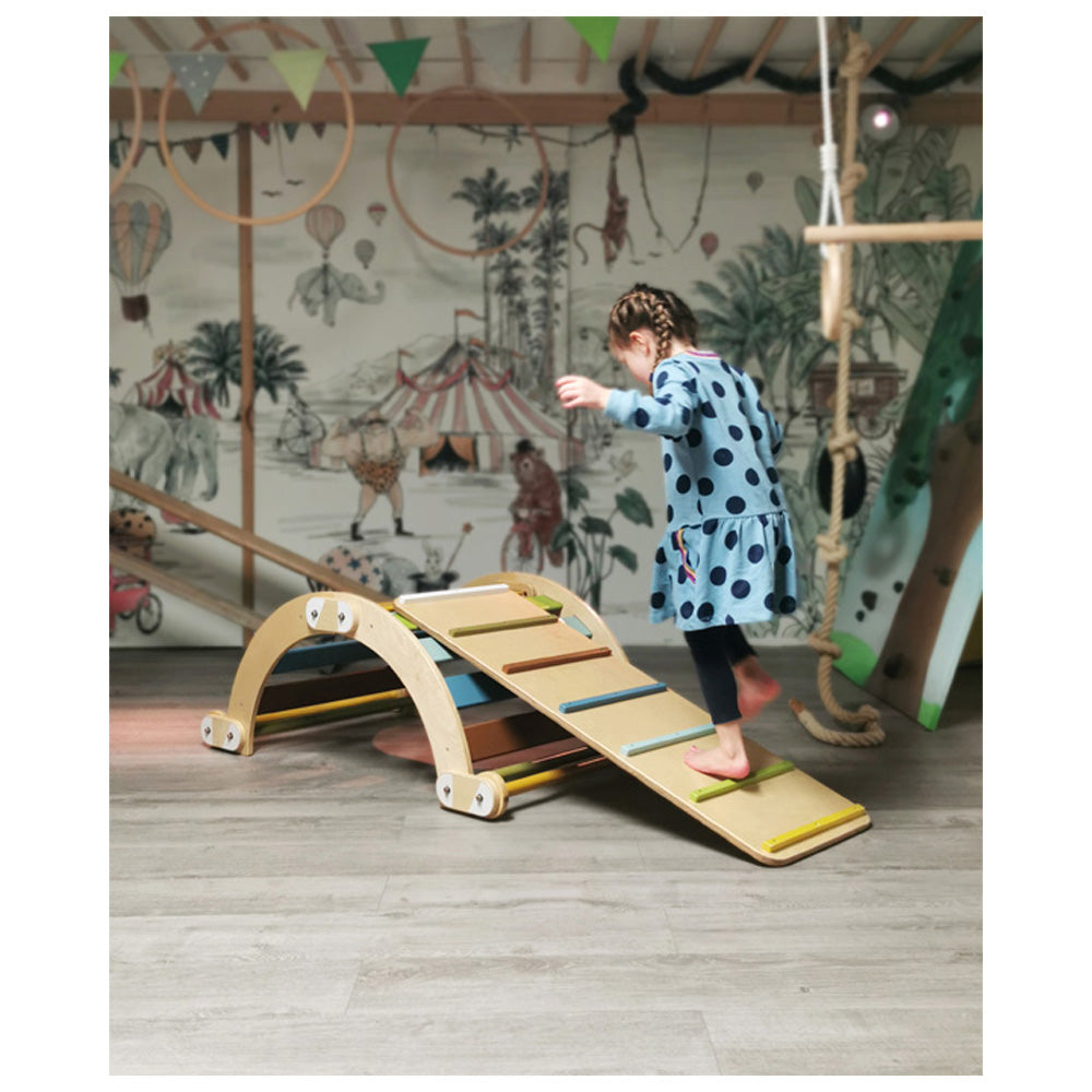 Lesena dvostranska plezalna deska Adventure Small foot – slika 6