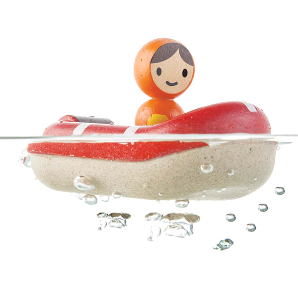 Reševalni čoln s figurico reševalca PlanToys