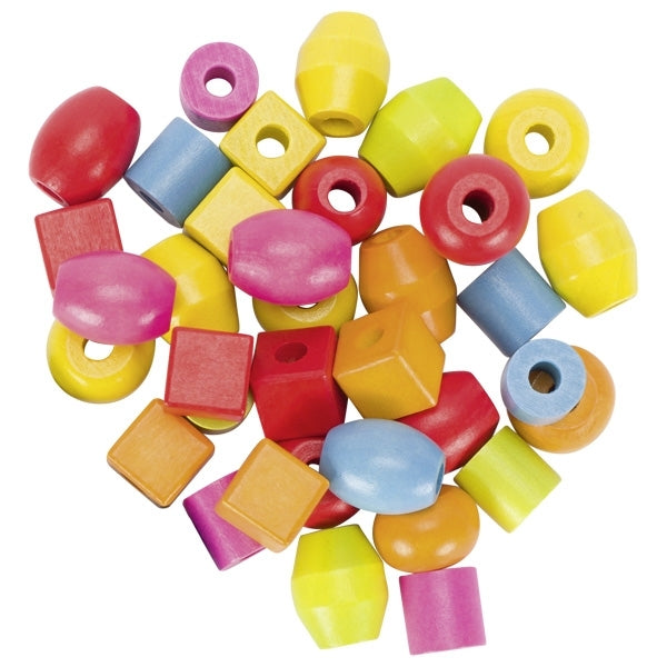 Set perlic za nizanje z vrvicami Goki